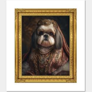 Shih Tzu - Queen (Framed) Posters and Art